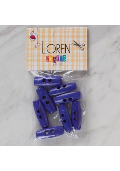 Loren Crafts Saks Mavi8 Li Çoban Düğmesi - 57