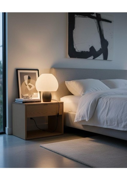 Mantar Abajur | Modern Tasarım Yatak Odası ve Salon fiyatları