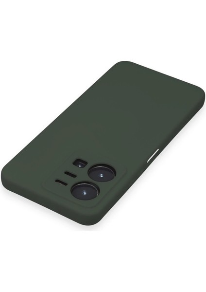 Newface Vivo Y35 Kılıf Nano Içi Kadife Silikon - Koyu Yeşil fırsatları