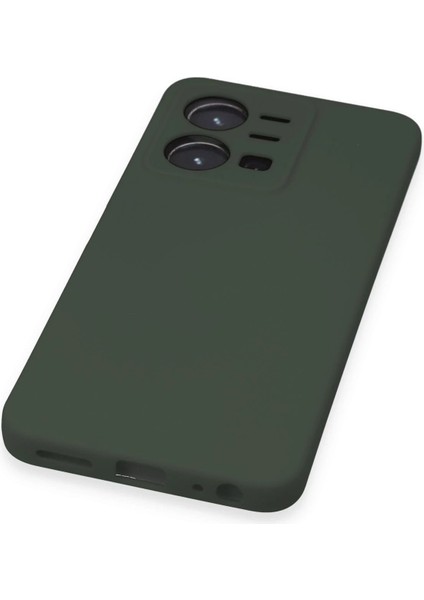 Newface Vivo Y35 Kılıf Nano Içi Kadife Silikon - Koyu Yeşil indirimleri