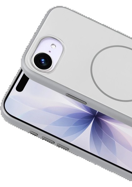 CPT05 Apple iPhone 16E Neva Magsafe Kapak - Gri fiyatları