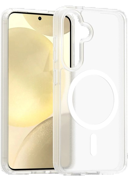 CPT05 Samsung Galaxy S25 Fe Jota Magsafe Kapak - Şeffaf