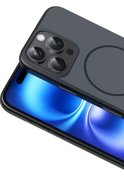 CPT05 Apple iPhone 16 Pro Max Neva Magsafe Kapak - Siyah fiyatları