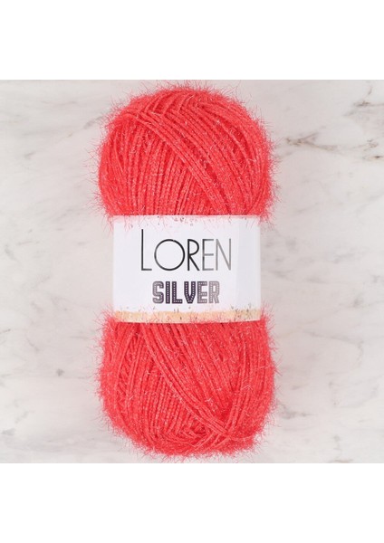 Loren Silver Nar Çiçeği El Örgü Ipi - RS0017 - 34085