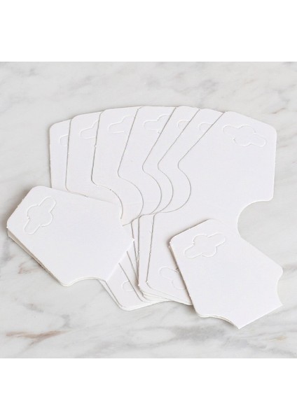 Loren 25'li Katlanabilir Beyaz Takı Kolye ve Bilek modelleri