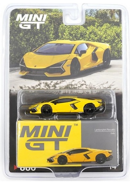 Mini Gt 1/64 Lamborghini Revuelto Giallo