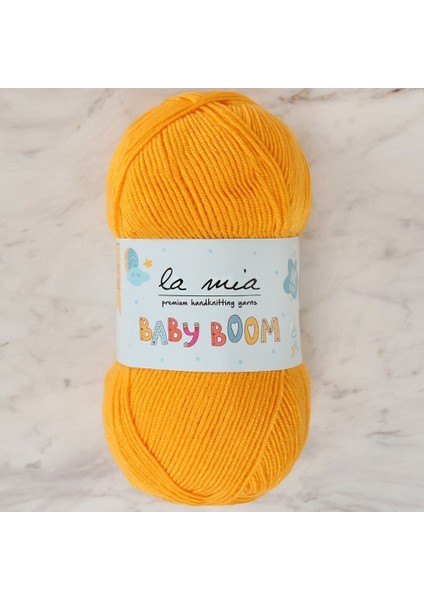 La Mia Baby Boom Hardal El Örgü Ipi - 154 - 34123