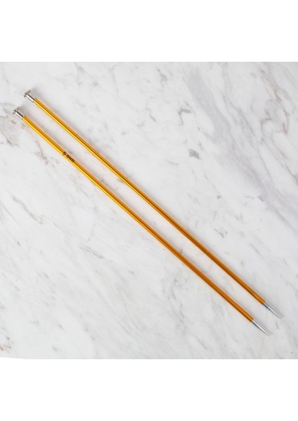 Loren Rythm 5mm Sarı Renkli Metal Örgü Şişi