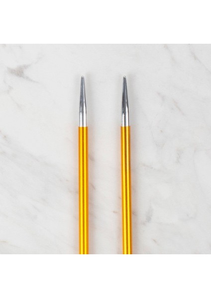 Loren Rythm 5mm Sarı Renkli Metal Örgü Şişi modelleri