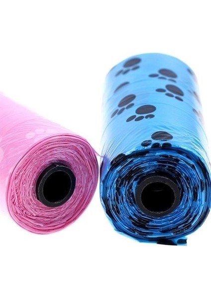 ® 4lü Evcil Hayvanlar Için Pati Desenli Kedi Köpek Kaka Poşeti Torbası fırsatları