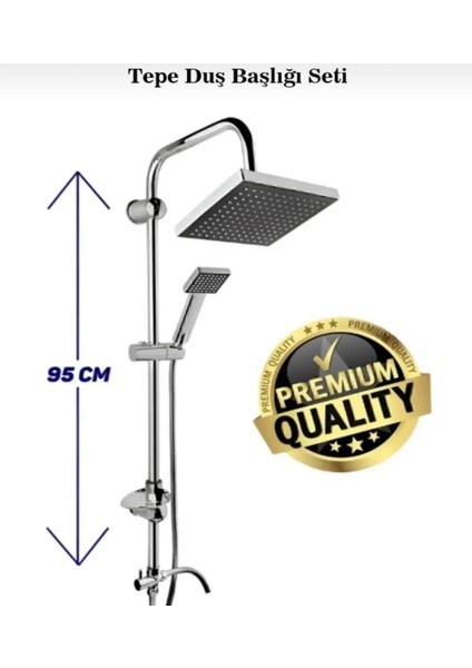 Lüks Tepe Duş Seti – Modern Tasarım, Yüksek Basınçlı Yağmurlama Duş Keyfi fiyatları