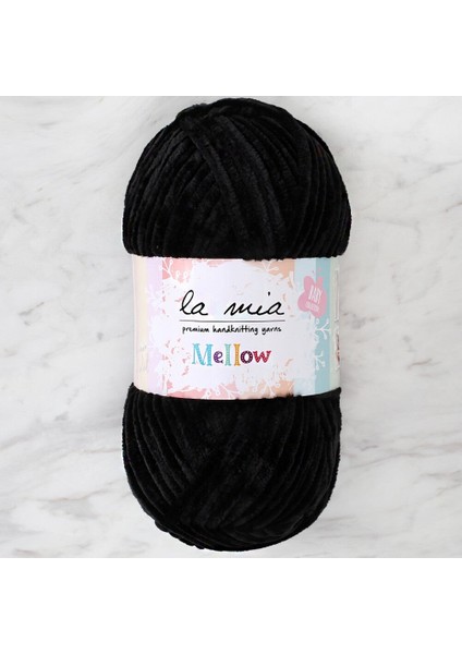 La Mia Mellow Siyah El Örgü Ipi - 902 - 34151