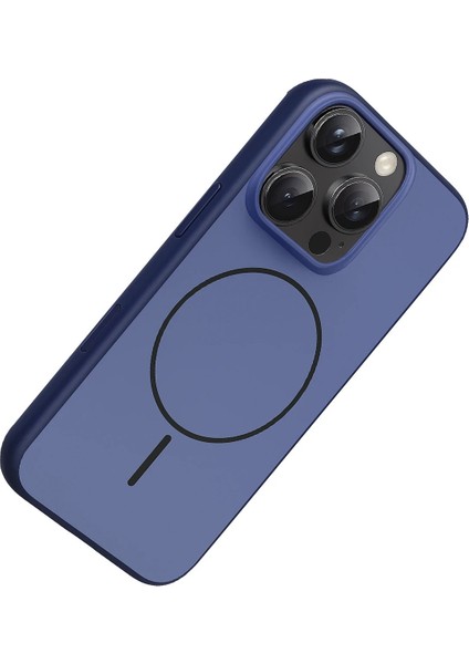 CPT05 Apple iPhone 16 Pro Max Neva Magsafe Kapak - Lacivert fırsatları