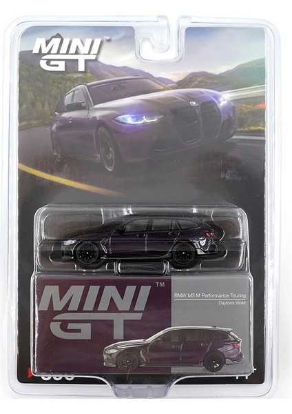 Mini Gt 1/64 Bmw M3 M Performance Touring Daytona Violet