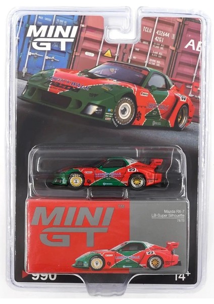 Mini Gt 1/64 Mazda Rx-7 Lb-Super Silhouette