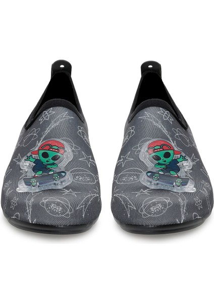 Işıklı Alien Detaylı Kaymaz Tabanlı Esnek Hafif Dayanıklı Çocuk Havuz Plaj Deniz Ayakkabısı indirimleri