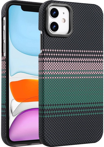 Apple Iphone 11 Vega Magsafe Kapak - Yeşil