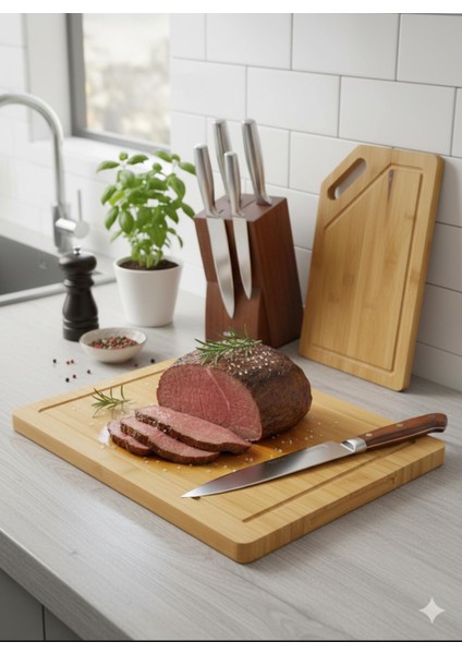 Bambu Stark Peynir Sunum Tabağı Peynir Sunum Tahtası Sunumluk 28/32 cm modelleri