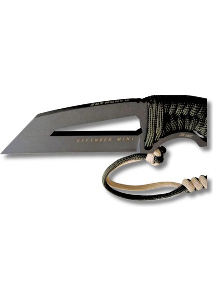 Eva Tactıcal Defender Mını  Böhler N690 Çelik Kompakt Taktik Bıçak (Paracord Sap & Kydex Kılıf) modelleri
