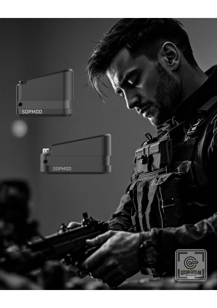 Glock Şarjör Kapasite Artırıcı Soket +3 Siyah