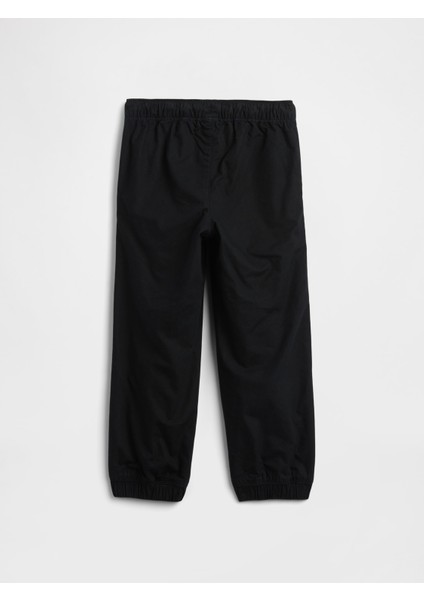 Erkek Bebek Siyah Gap Pull-On Relaxed Poplin Jogger Eşofman Altı modelleri