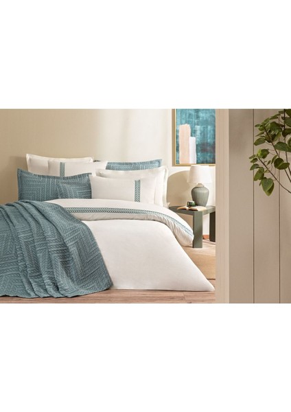 Maze Çift Kişilik Yatak Örtülü Nevresim Takımı Yeşil fiyatları