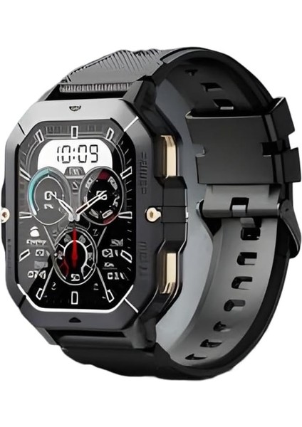 Haino Teko Sq-18 Akıllı Saat – Amoled Ekran, 10 Gün Pil Ömrü, Kablosuz Şarj, 3 Farklı Kordonlu Ultra Ince (Siyah)