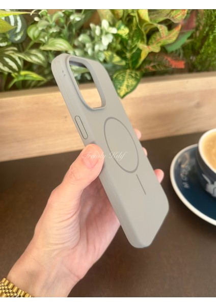 iPhone (15 Pro Max) Uyumlu Magguard Magsafe Destekli Silikon Kılıf fiyatları