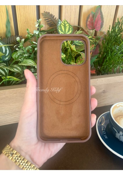 iPhone (15 Pro Max) Uyumlu Magguard Magsafe Destekli Silikon Kılıf fırsatları