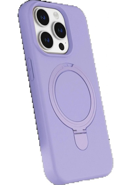 Apple iPhone 14 Pro Max Regal Magsafe Standlı Kapak - Lila fiyatları