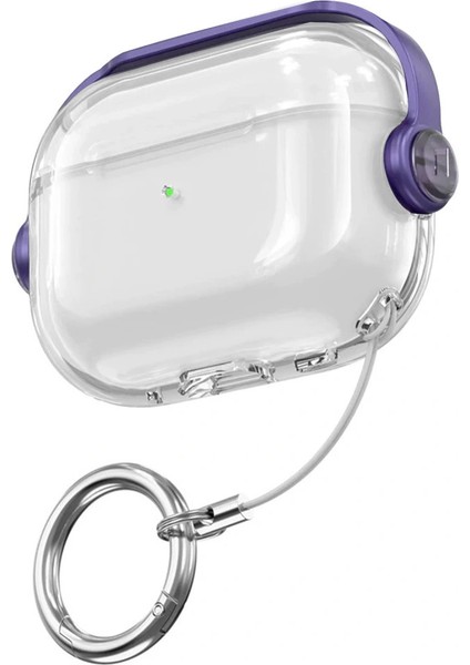 Airpods Pro 3 (3.nesil) Tema Kılıf - Mor