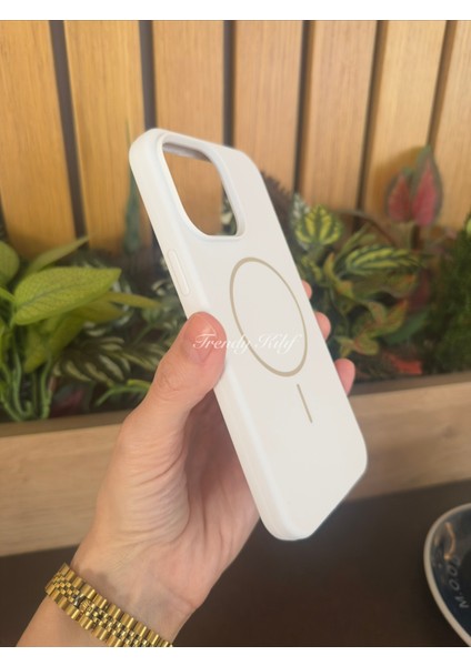 iPhone (15 Plus) Uyumlu Magguard Magsafe Destekli Silikon Kılıf fiyatları