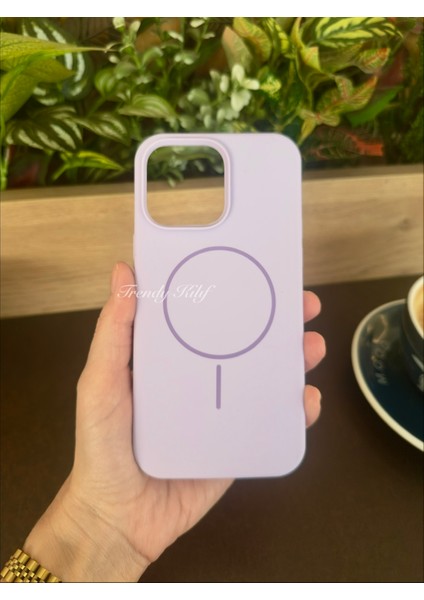 iPhone (16 Pro) Uyumlu Magguard Magsafe Destekli Silikon Kılıf