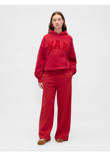 Erkek Kırmızı Vintagesoft Nap Logo Sweatshirt fiyatları