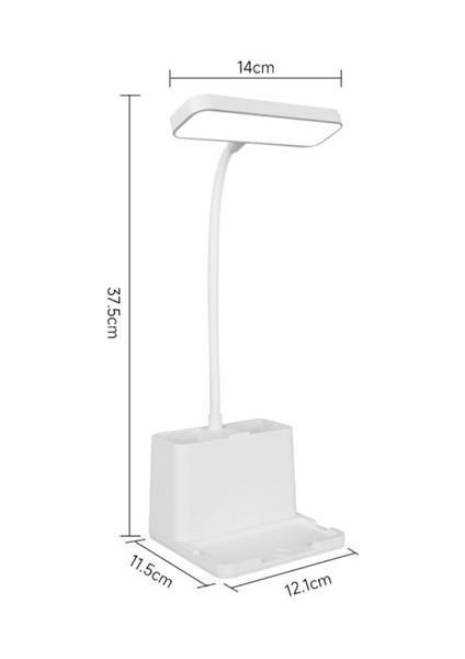 Buffer® Kalemlikli Usbli Dokunmatik 3 Kademeli 360 Derece Özel Göz Korumalı LED Lityum Masa Lambası