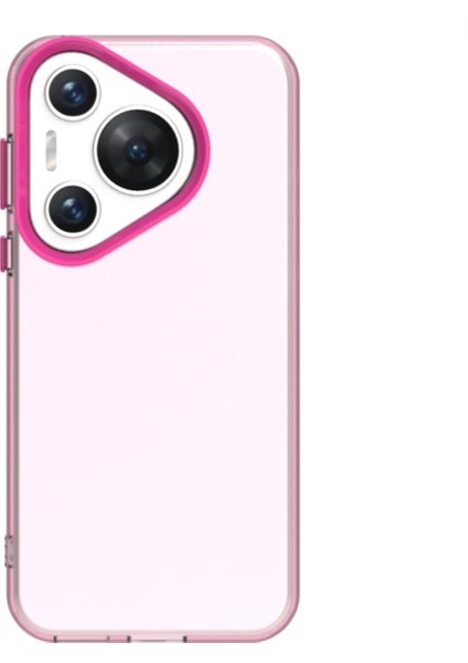 Huawei Pura 70 Uyumlu Kılıf Sararmaz Leke Tutmaz Buzlu Mat Renkli Soft Transparan Silikon Kapak fiyatları