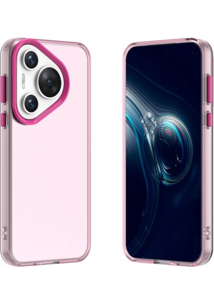 Huawei Pura 70 Uyumlu Kılıf Sararmaz Leke Tutmaz Buzlu Mat Renkli Soft Transparan Silikon Kapak modelleri