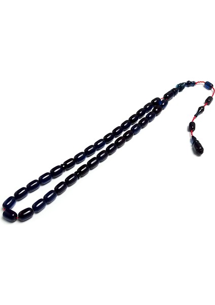 Mor Görünümlü Mavi Kehribar Tesbih fiyatları