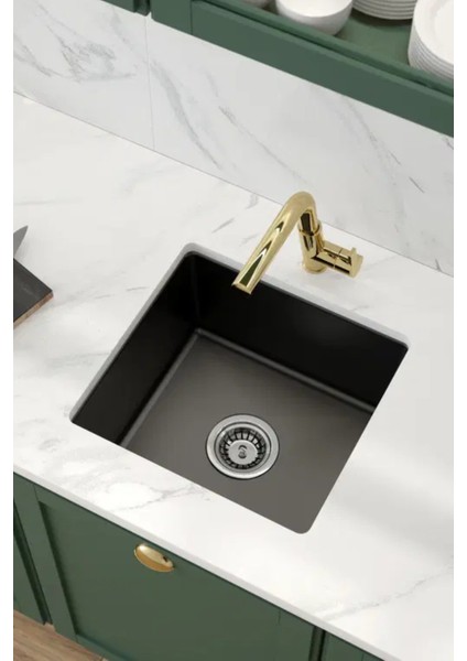 - Sabor Seramik 1 Bölmeli - Mat Siyah Mutfak Evyesi fırsatları