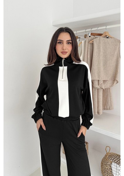 Garnili Yarım Fermuarlı Modal Takım fırsatları