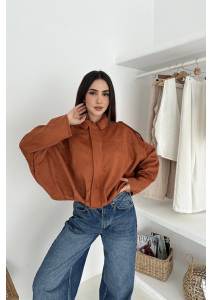Oversize Astarlı Bomber Süet Ceket fırsatları