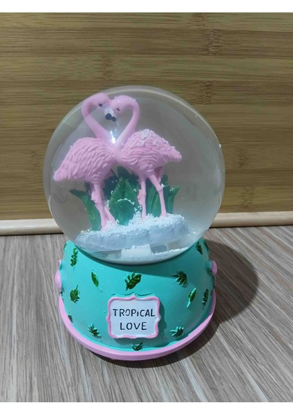 Dekoratif Nostalji Cam Kar Küresi Işıklı ve Müzikli modelleri