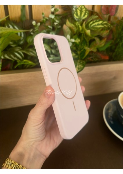 iPhone (16 Pro) Uyumlu Magguard Magsafe Destekli Silikon Kılıf fiyatları
