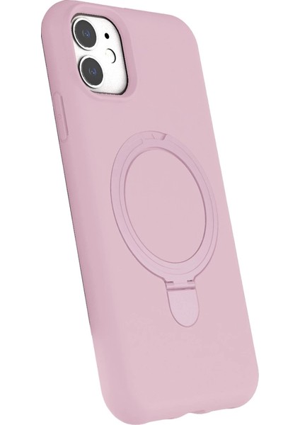 Apple Iphone 11 Regal Magsafe Standlı Kapak - Açık Pembe fiyatları