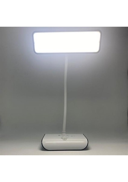 Buffer® Şarjlı Oynar Esnek Başlıklı Dokunmatik 3 Farklı Modda Yanan Kaymaz Taban LED Masa Lambası modelleri