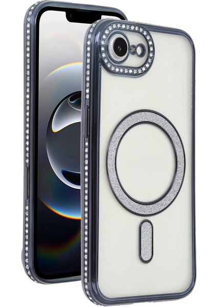 Apple Iphone 16E Joke Simli Magneticsafe Kılıf - Siyah