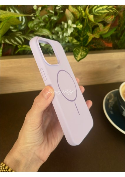 iPhone (14 Pro) Uyumlu Magguard Magsafe Destekli Silikon Kılıf fiyatları