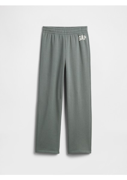 Erkek Çocuk Gri Gap Logo Pull-On Jogger Eşofman Altı