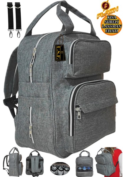 Bebek Bakım Çantası Termal Yalıtımlı Anne Bebek Bakım Sırt Çantası fiyatları
