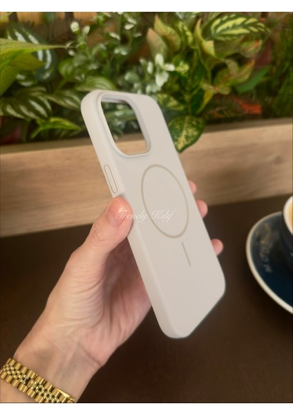 iPhone (13) Uyumlu Magguard Magsafe Destekli Silikon Kılıf fiyatları
